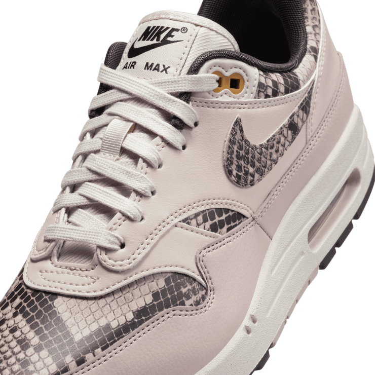 Nike Air Max 1 Snakeskin Light Orewood Brown (W) Angle 4