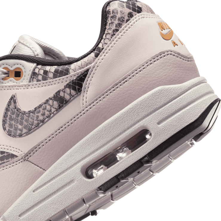 Nike Air Max 1 Snakeskin Light Orewood Brown (W) Angle 5