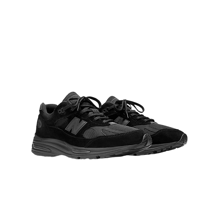 New Balance 991v2 Made in UK Triple Black Angle 2