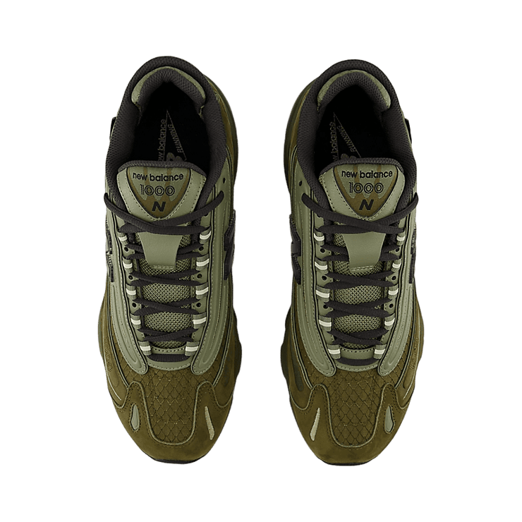 New Balance 1000 Cordura Olive Angle 1