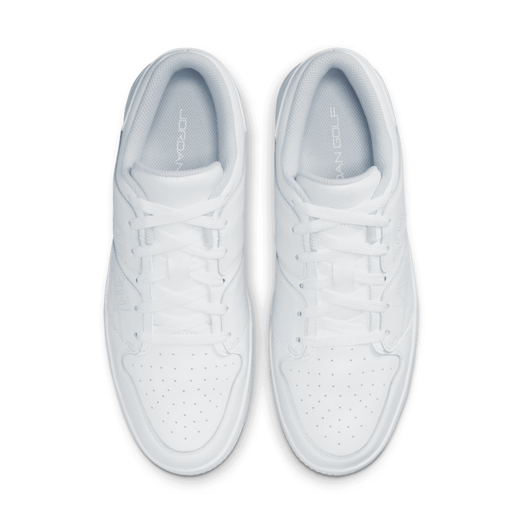 Air Jordan Nu Retro 1 Low Golf Triple White Angle 1