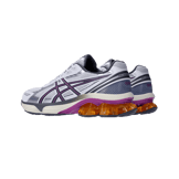 ASICS Gel-Kinetic Fluent White Truffle Grey Angle 1