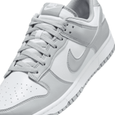Nike Dunk Low White Light Smoke Grey Angle 4