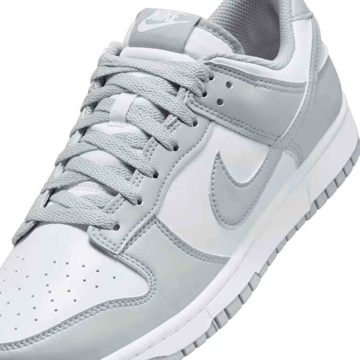 Nike Dunk Low White Light Smoke Grey Angle 4