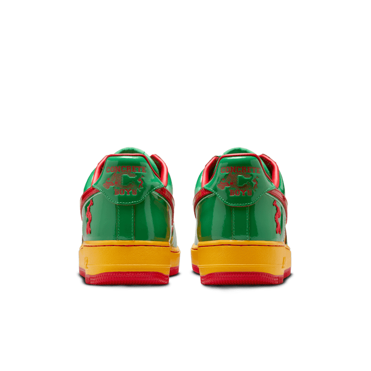 Nike Air Force 1 Low Lil Yachty Lucky Green University Gold Angle 3