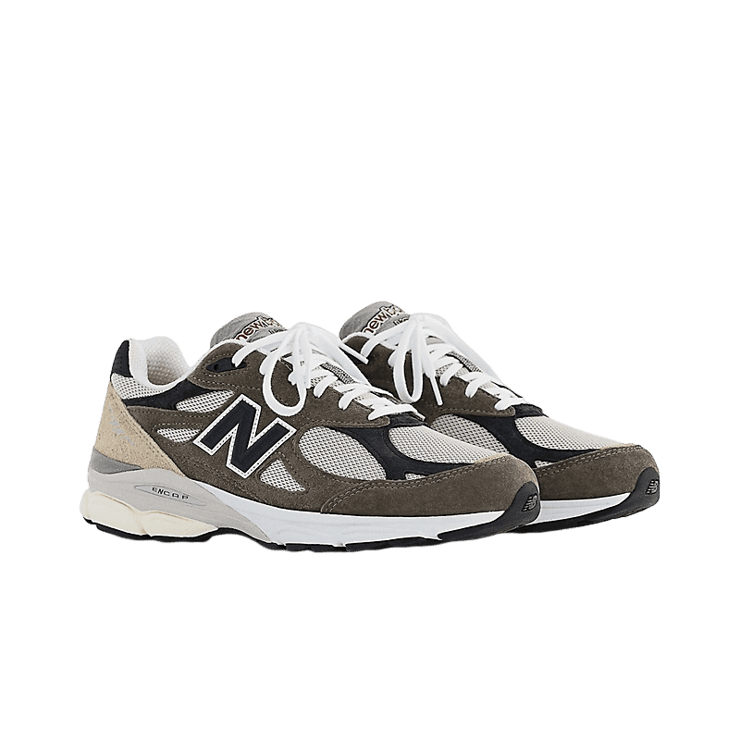 New Balance 990v3 Made in USA by Teddy Santis Grey Blue Angle 2