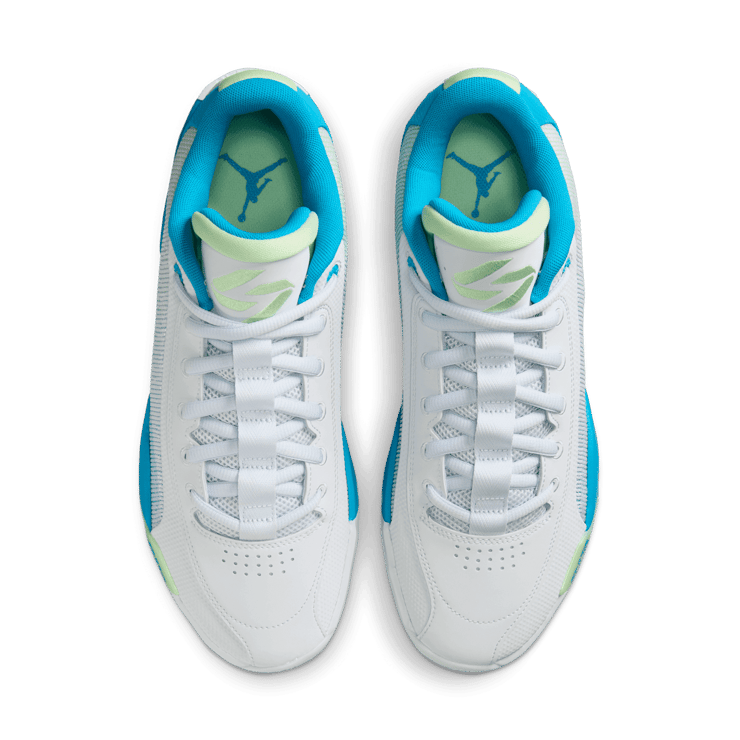 Jordan Luka .77 Football Grey Laser Blue Angle 4
