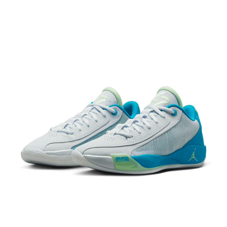 Jordan Luka .77 Football Grey Laser Blue Angle 2