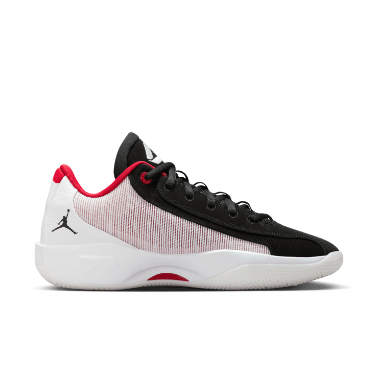 Jordan Luka .77 White Black Fire Red Angle 4