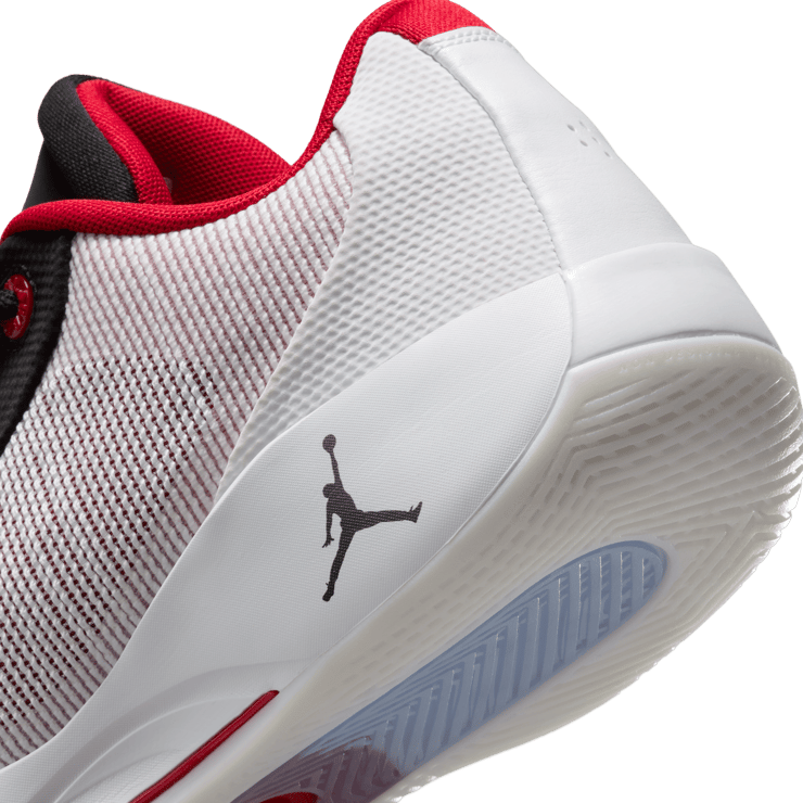 Jordan Luka .77 White Black Fire Red Angle 8