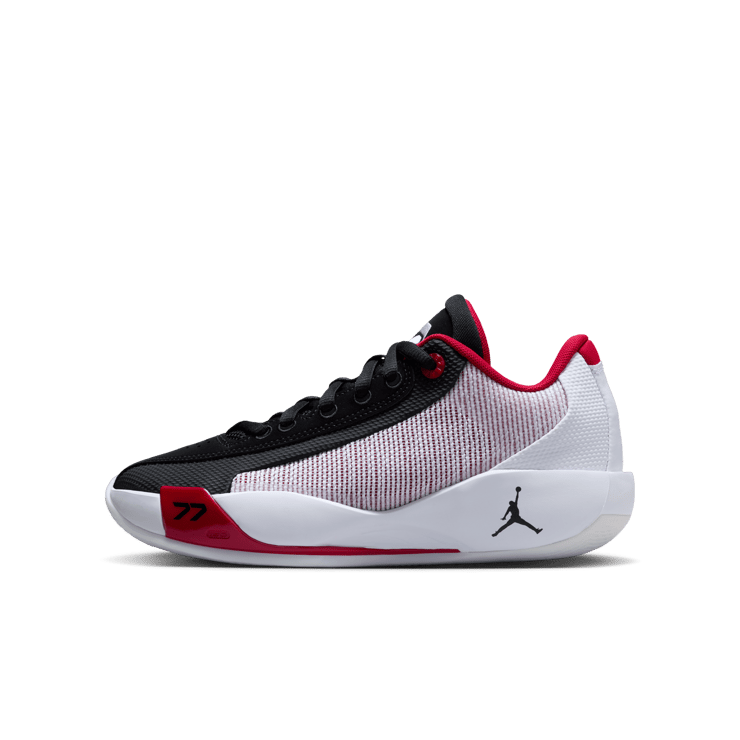 Jordan Luka .77 White Black Fire Red (GS) Angle 0