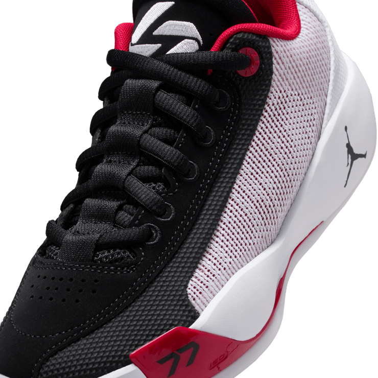 Jordan Luka .77 White Black Fire Red (GS) Angle 7