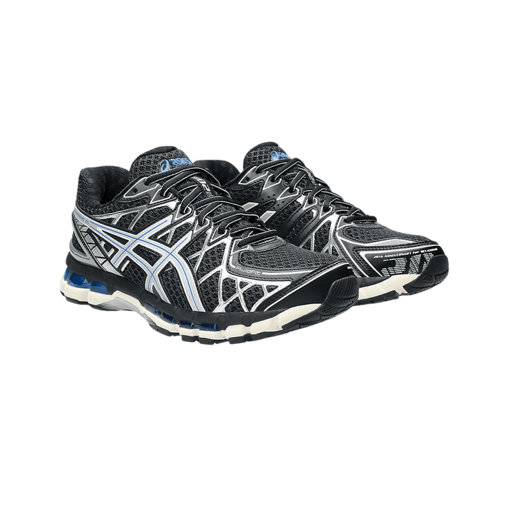ASICS Gel-Kayano 20 Black Pure Silver Angle 0