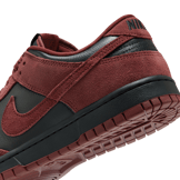 Nike Dunk Low Black Dark Team Red Angle 7