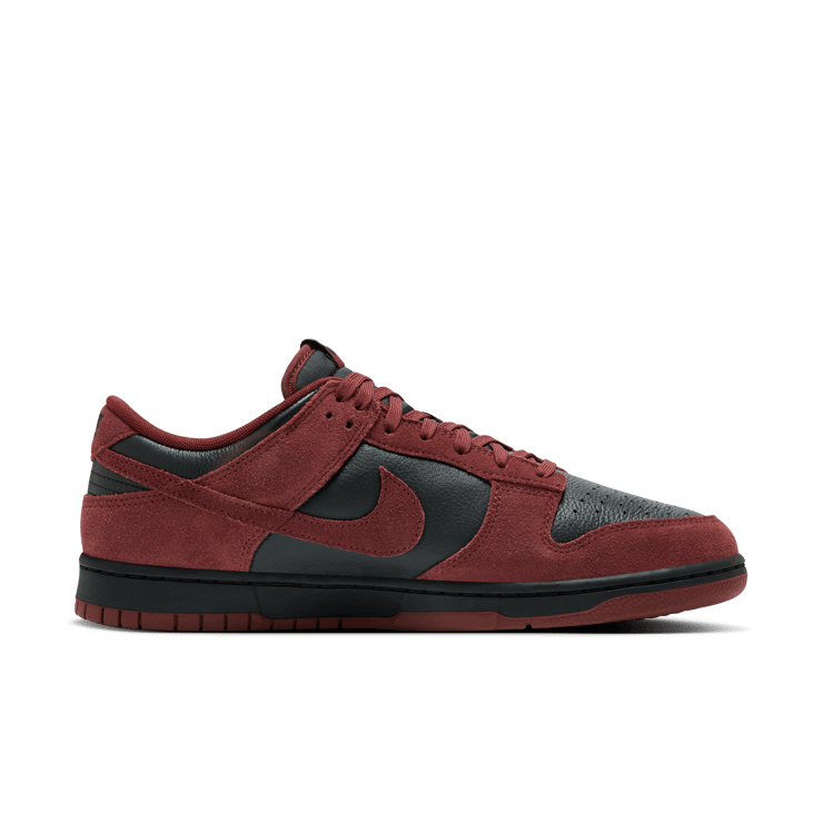 Nike Dunk Low Black Dark Team Red Angle 0