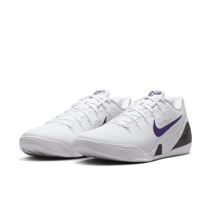 Nike Kobe 9 EM Low Protro Lakers Home Angle 3