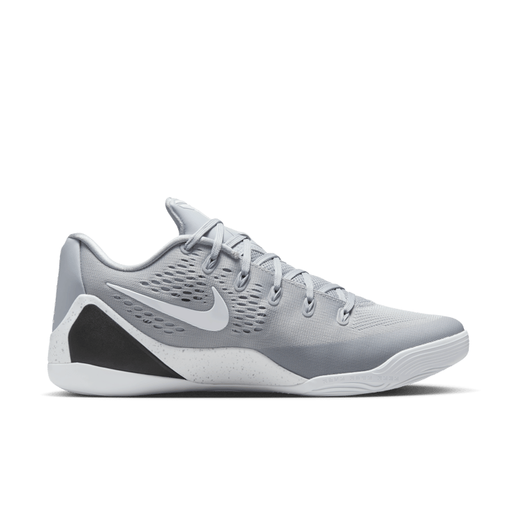 Nike Kobe 9 EM Low Protro Wolf Grey Angle 2