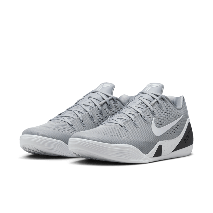 Nike Kobe 9 EM Low Protro Wolf Grey Angle 6