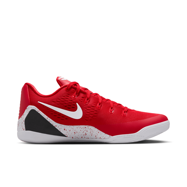 Nike Kobe 9 EM Low Protro University Red Angle 2