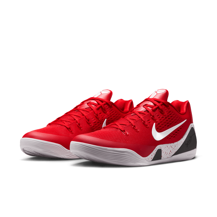 Nike Kobe 9 EM Low Protro University Red Angle 4