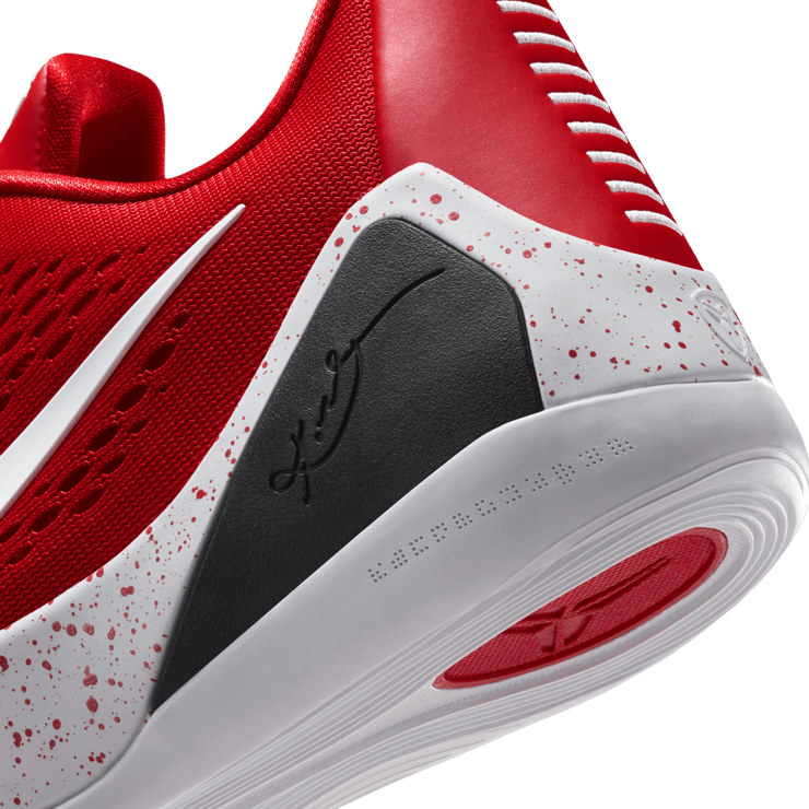 Nike Kobe 9 EM Low Protro University Red Angle 7