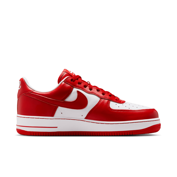 Nike Air Force 1 Low Terror Squad White University Red Angle 3