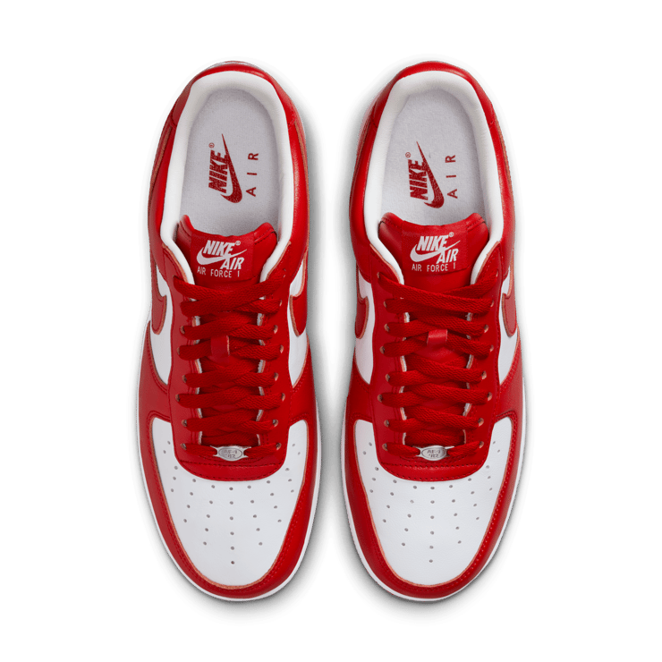 Nike Air Force 1 Low Terror Squad White University Red Angle 6