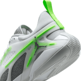 Jordan Heir Wolf Grey Electric Green (W) Angle 5
