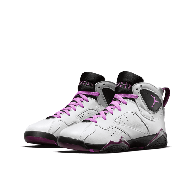 Jordan 7 Retro Fuchsia Glow (GS) Angle 2