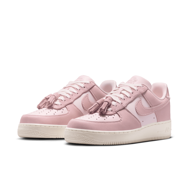 Nike Air Force 1 Low Pink Tassel Angle 3