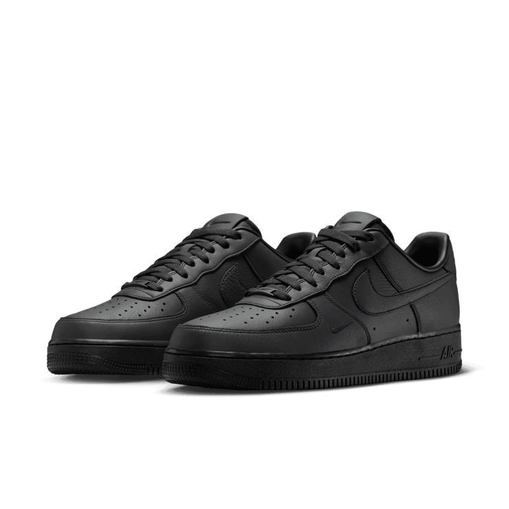 Nike Air Force 1 Low Triple Triple Black .SWOOSH Angle 5