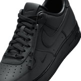Nike Air Force 1 Low Triple Triple Black .SWOOSH Angle 2