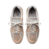 New Balance 991v2 Made in UK Cuban Sand Harbor Mist Angle 1