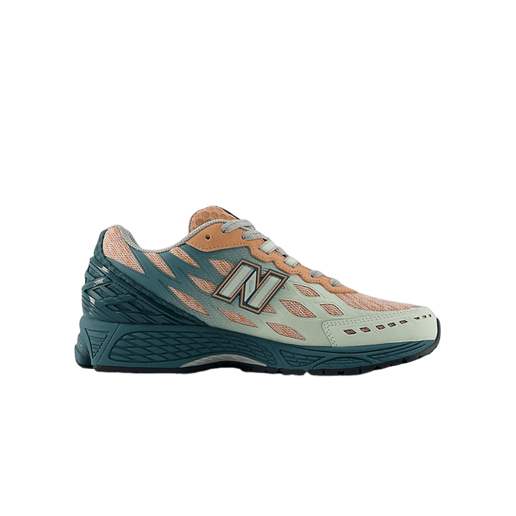 New Balance 1906W Green Orange Angle 6