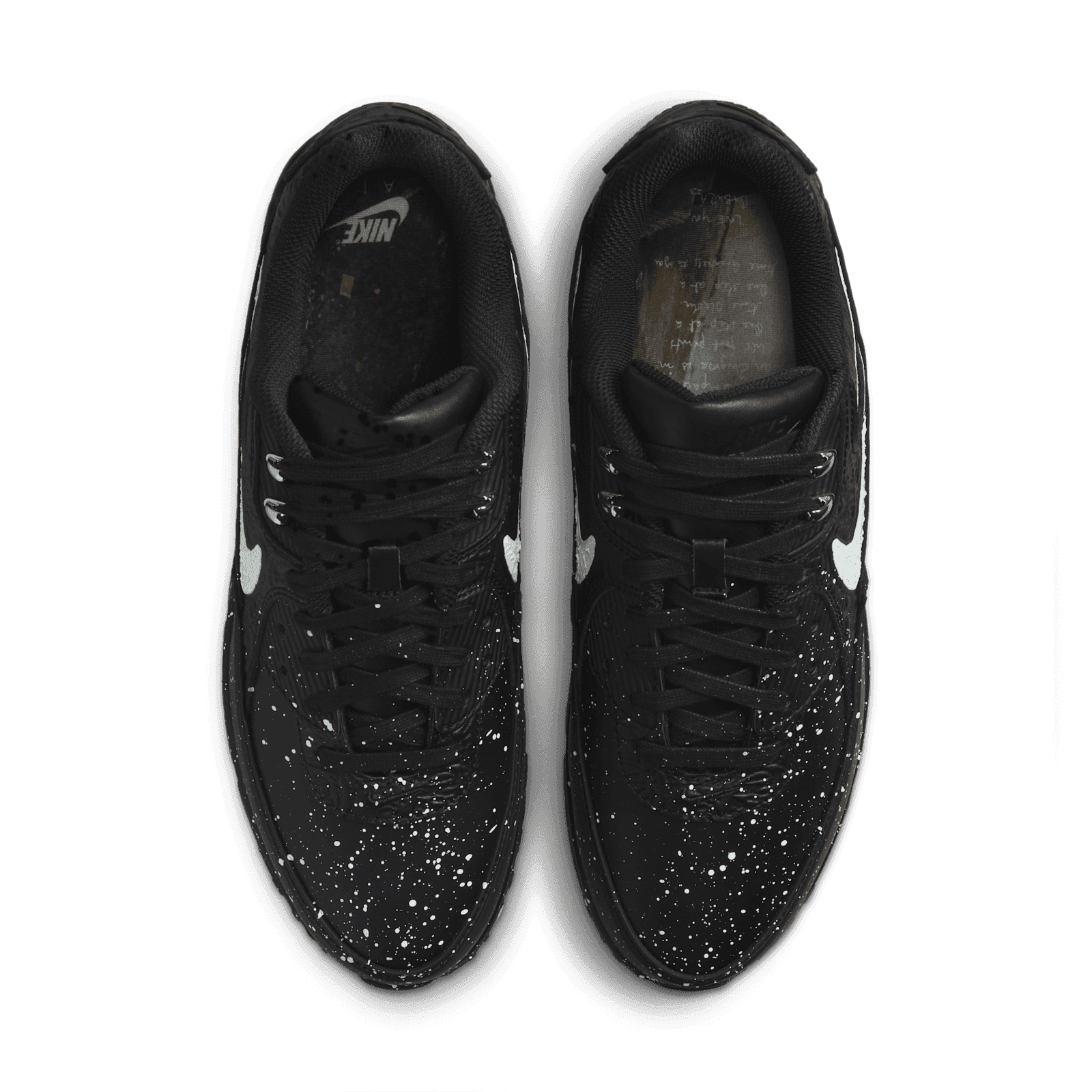 black glitter air max