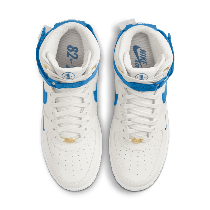 Nike Air Force 1 High 40th Anniversary Sail Blue Jay (W) Angle 2