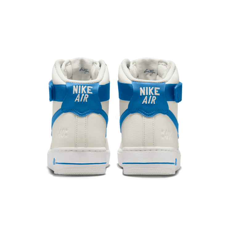 Nike Air Force 1 High 40th Anniversary Sail Blue Jay (W) Angle 4