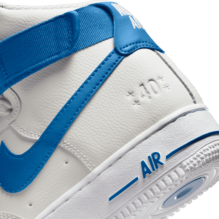 Nike Air Force 1 High 40th Anniversary Sail Blue Jay (W) Angle 6