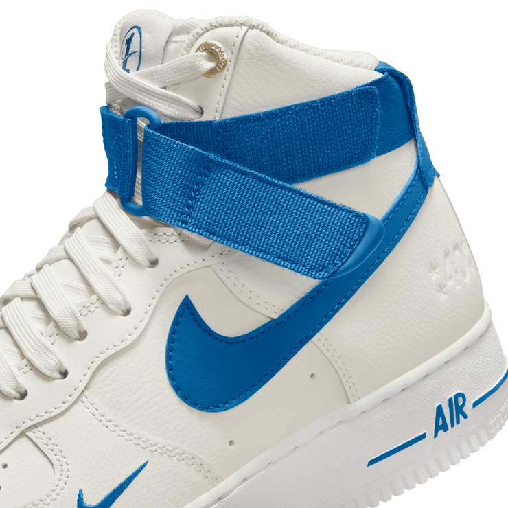 Nike Air Force 1 High 40th Anniversary Sail Blue Jay (W) Angle 7