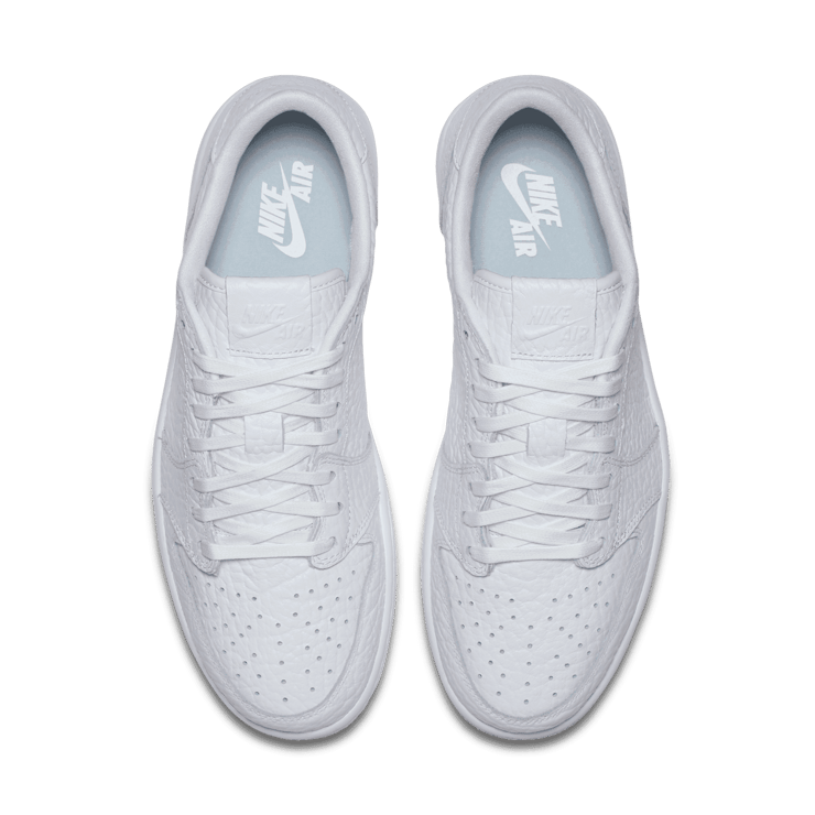 Air Jordan 1 Retro Low NS Triple White Angle 2