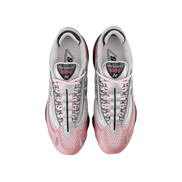 New Balance 1000 Pink Metallic Silver Angle 1
