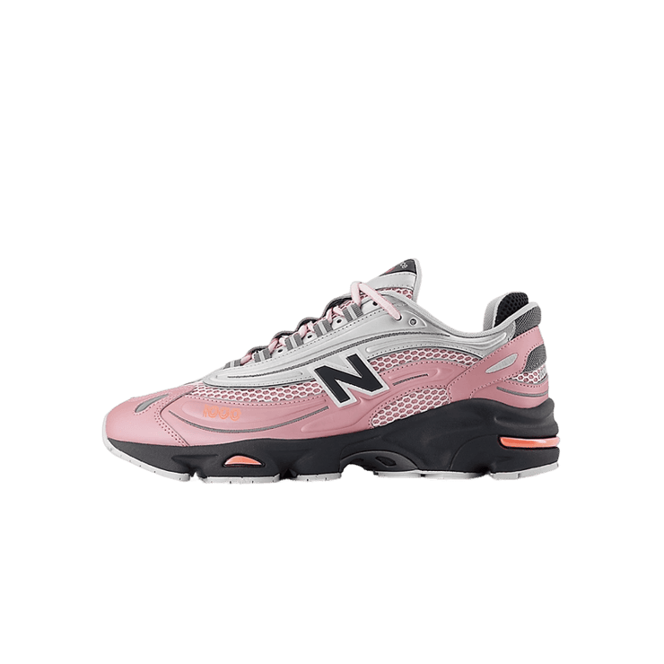 New Balance 1000 Pink Metallic Silver Angle 5