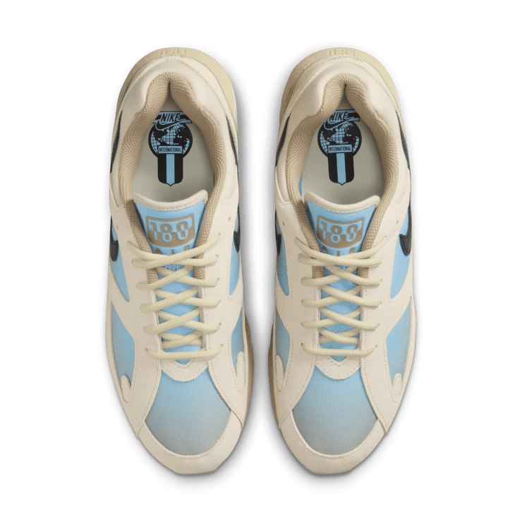 Nike Air 180 Light Khaki Psychic Blue Angle 5