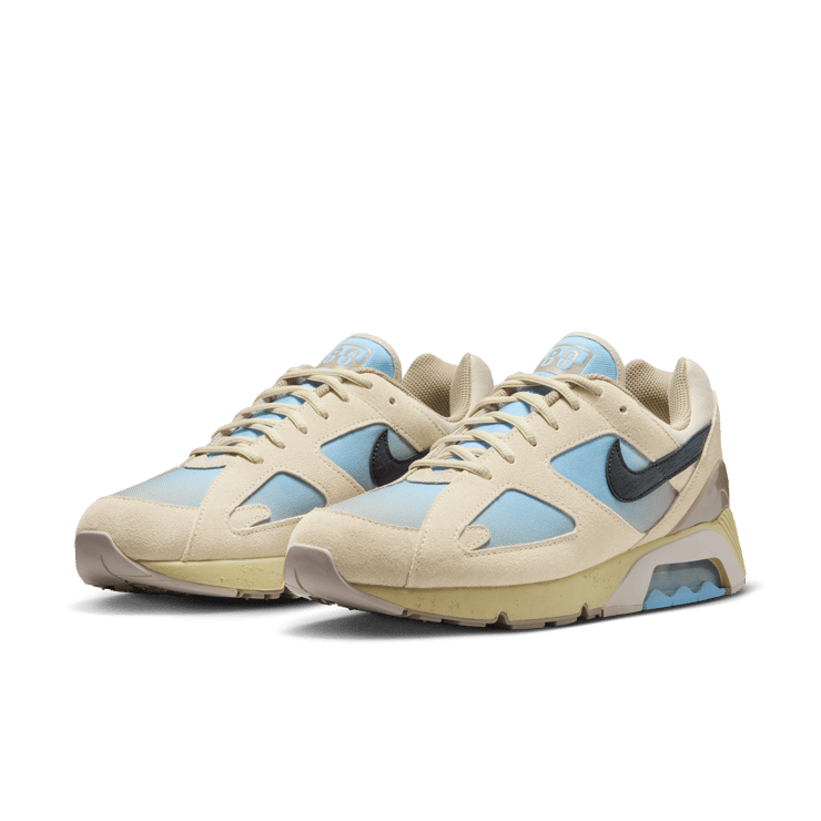 Nike Air 180 Light Khaki Psychic Blue Angle 3