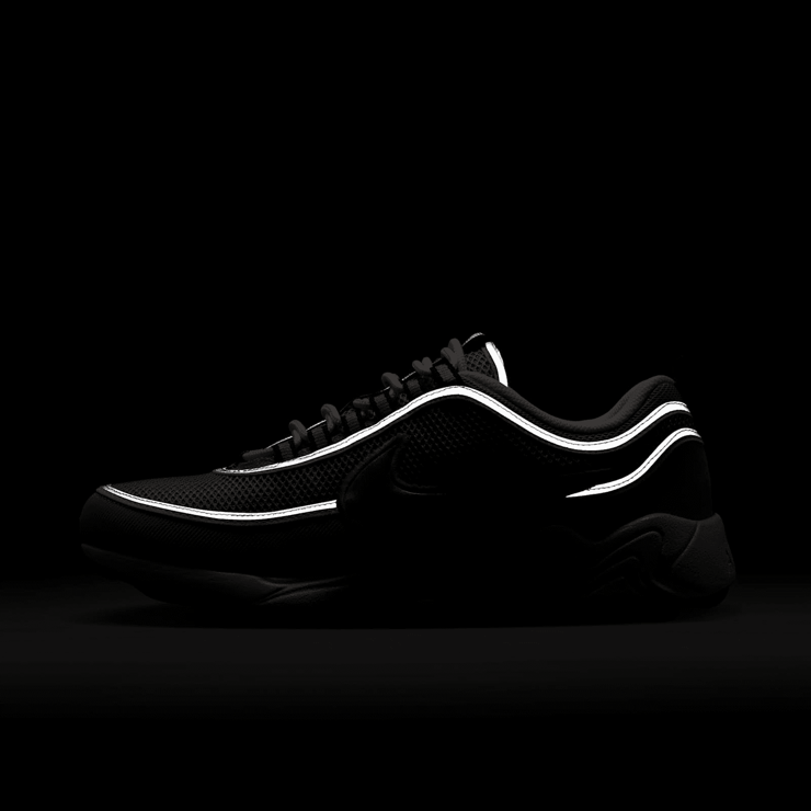 Nike Air Zoom Spiridon OG Metallic Silver Signal Blue Angle 9