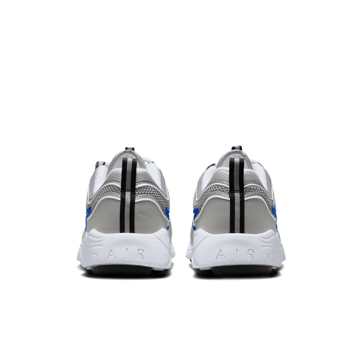 Nike Air Zoom Spiridon OG Metallic Silver Signal Blue Angle 3