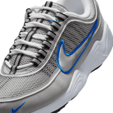 Nike Air Zoom Spiridon OG Metallic Silver Signal Blue Angle 4