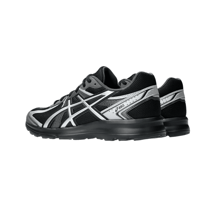 ASICS JOG 100S Black Pure Silver Angle 1