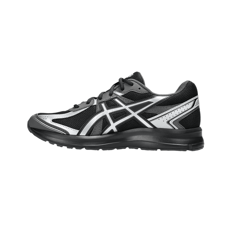ASICS JOG 100S Black Pure Silver Angle 2