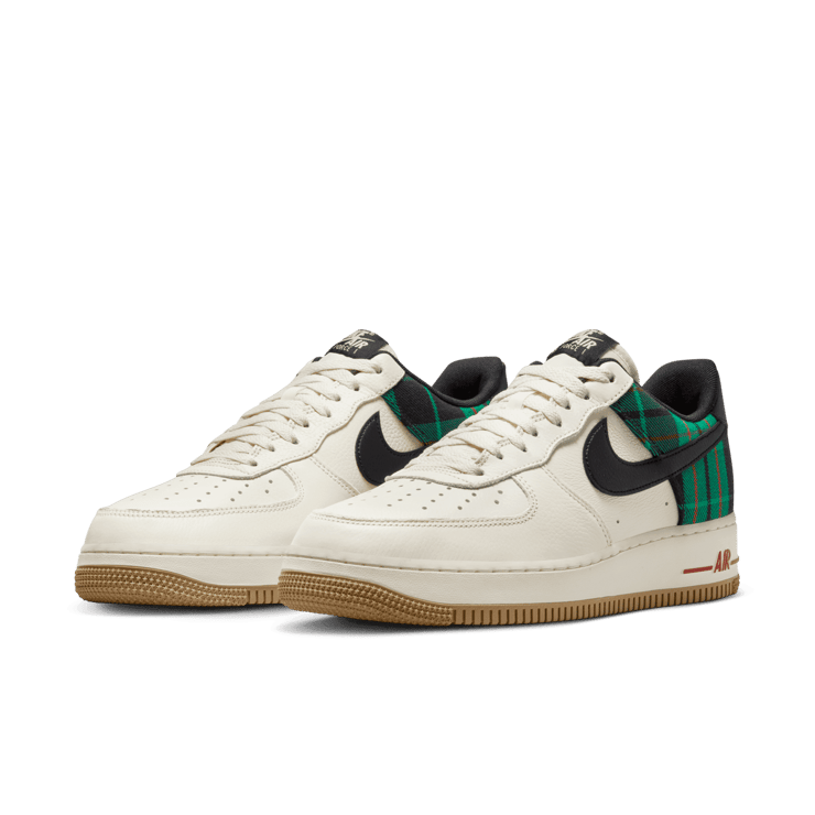 Nike Air Force 1 LX Tartan Pale Ivory Angle 2